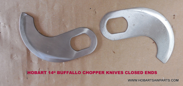 Leader & Follower Knives/Blades for Hobart 14" Buffalo Choppers. Replaces Hobart Parts P71309 & P713